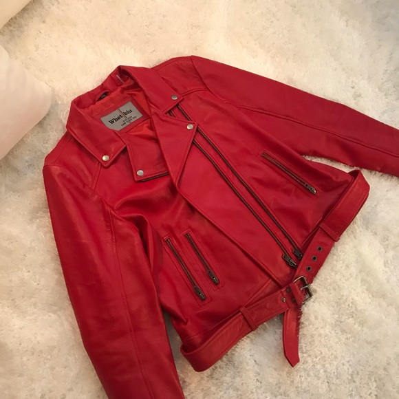 Whet Blu Brand NEW NEVER worn Authentic Leather Jacket XXL - Picture 6 of 7